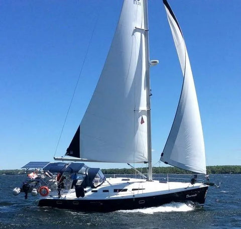 Hunter 38 2006 location sans capitaine Vieux Port de Québec